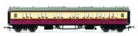 R40475 Hornby Collet Bow Ended Corridor Composite Right Hand Coach number 6150 - BR Crumson & Cream - era 4
